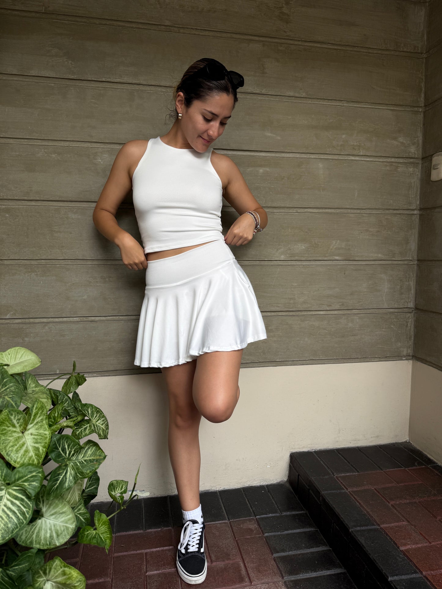 Falda short Perla