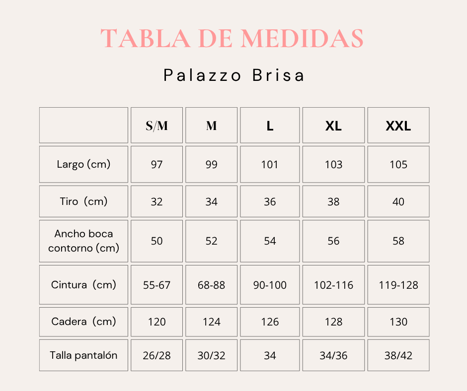 Palazzo Brisa Celeste Denim