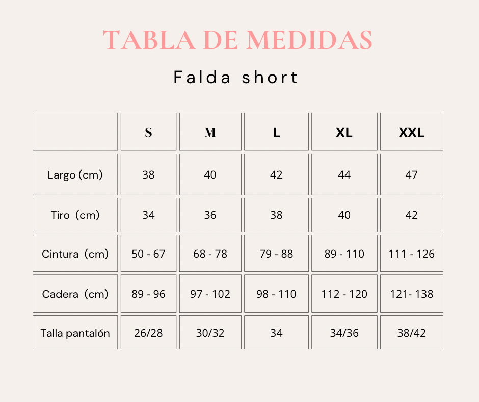 Falda short Cocoa