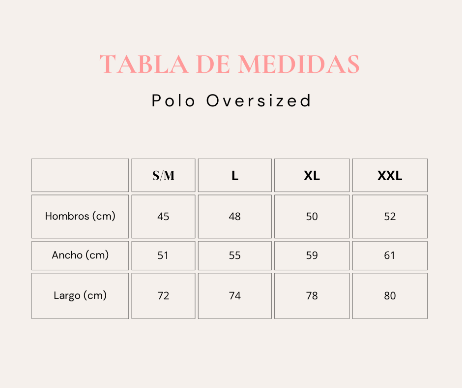 Polo oversized "Self Love Club"
