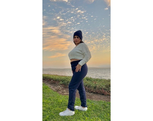 Pantalón peluche Azul Marino