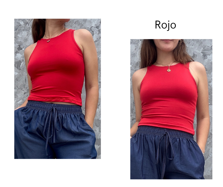 Tank Top Rojo