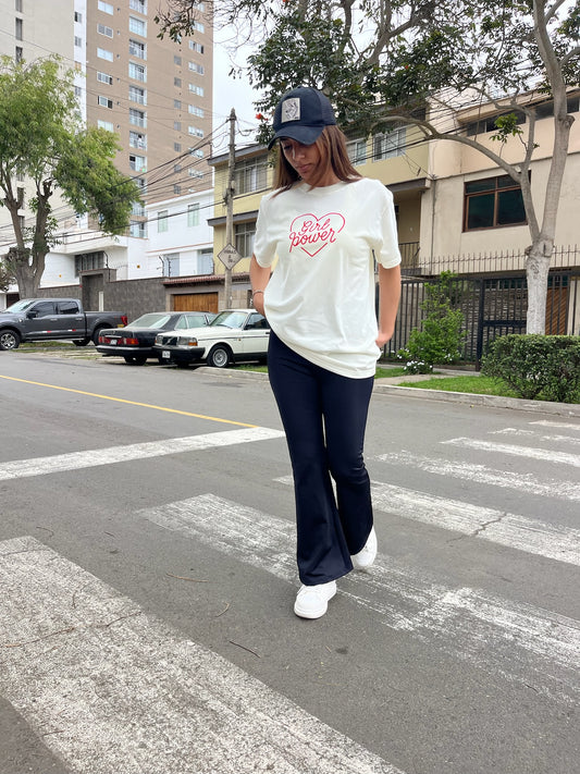 Polo oversized "Girl Power"