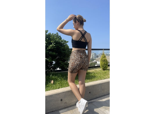 Short Scrunch Animal print