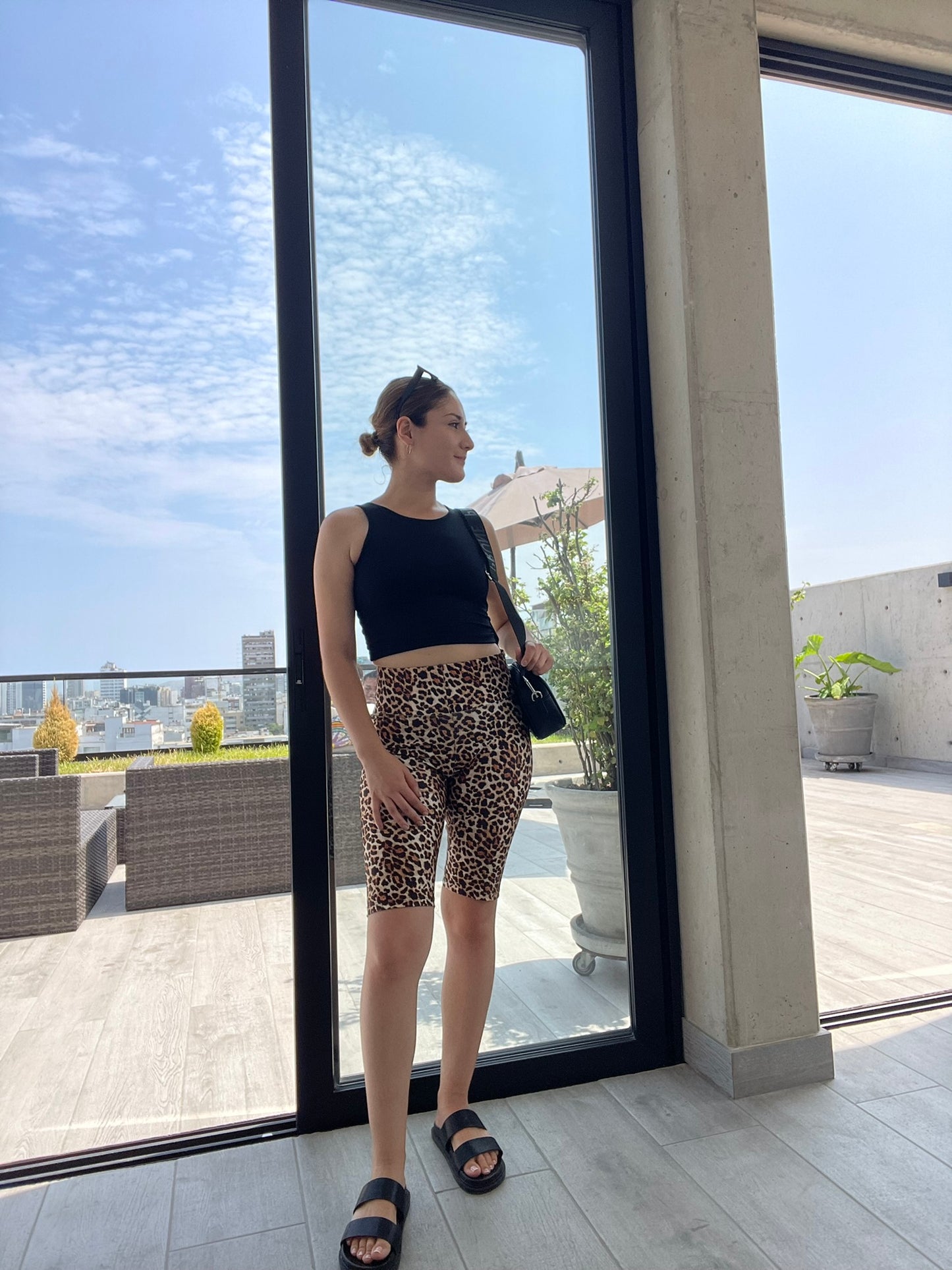 Biker Short Animal print