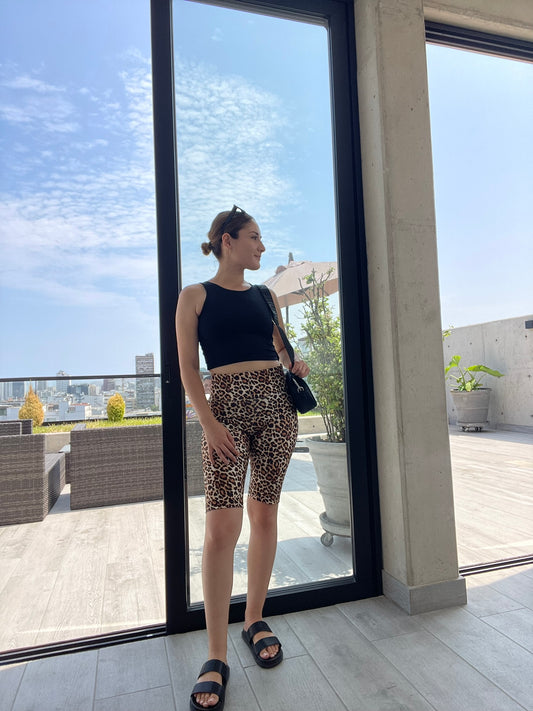 Biker Short Animal print