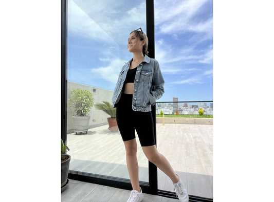 Biker Short Negro