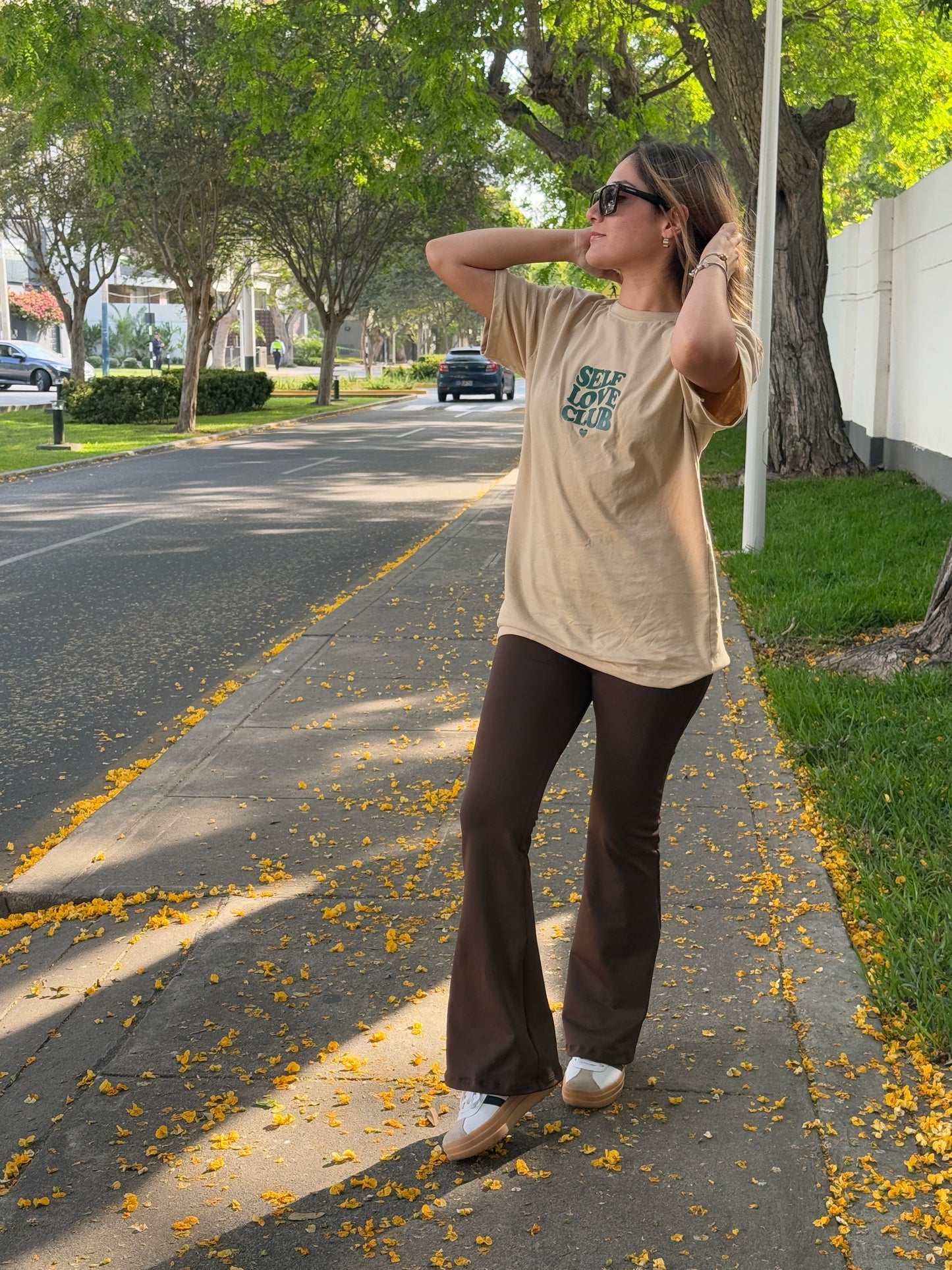 Polo oversized "Self Love Club"