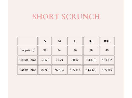 Short Scrunch Marrón