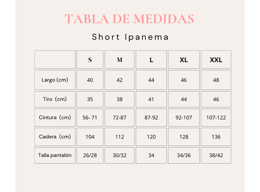 Short Ipanema Beige