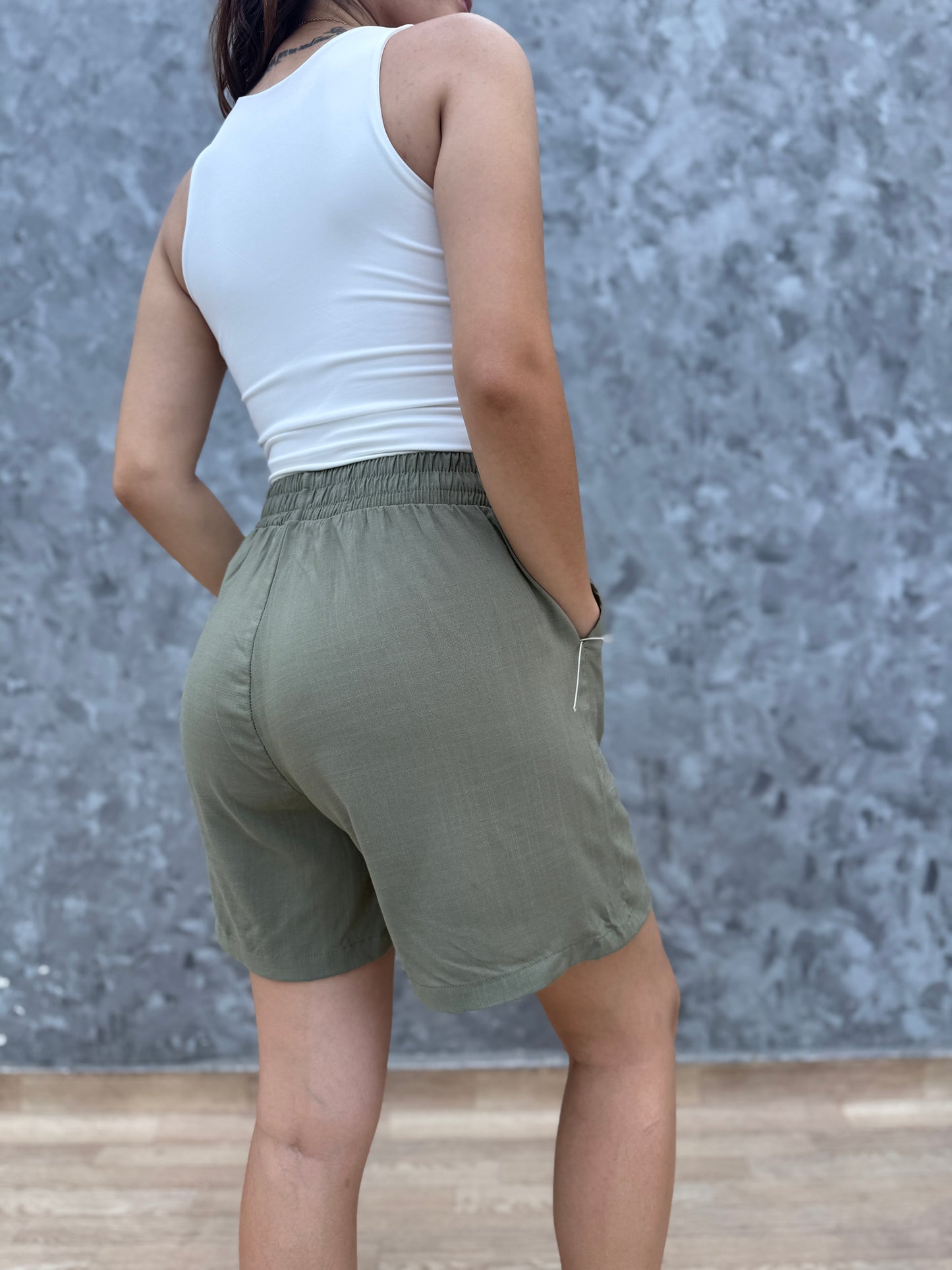 Short Lino Ipanema  Oliva