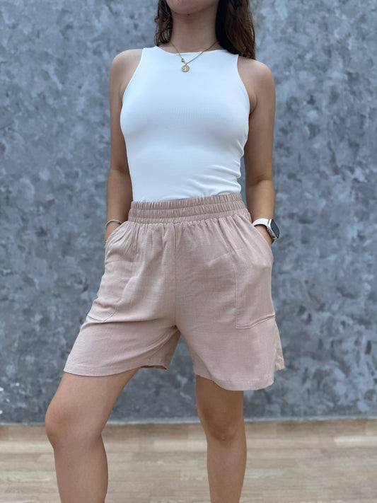 Short Lino Ipanema Beige