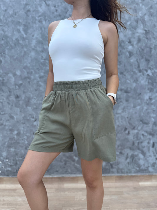 Short Lino Ipanema Oliva