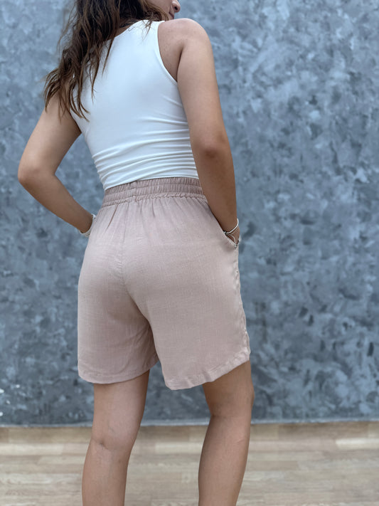 Short Lino Ipanema Beige