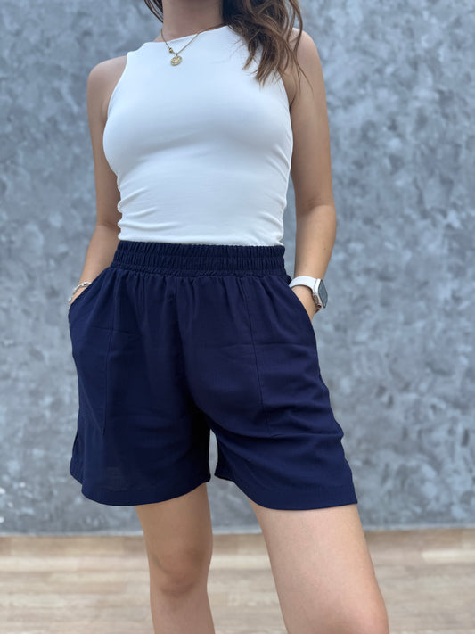 Short Lino Ipanema Azul Navy