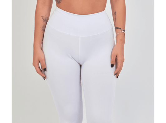 Legging scrunch Blanco