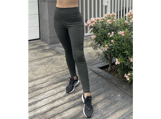Legging bolsillos Verde Militar
