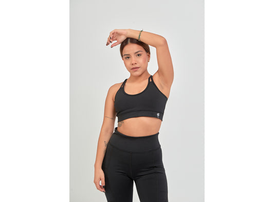 Legging bolsillos Negro