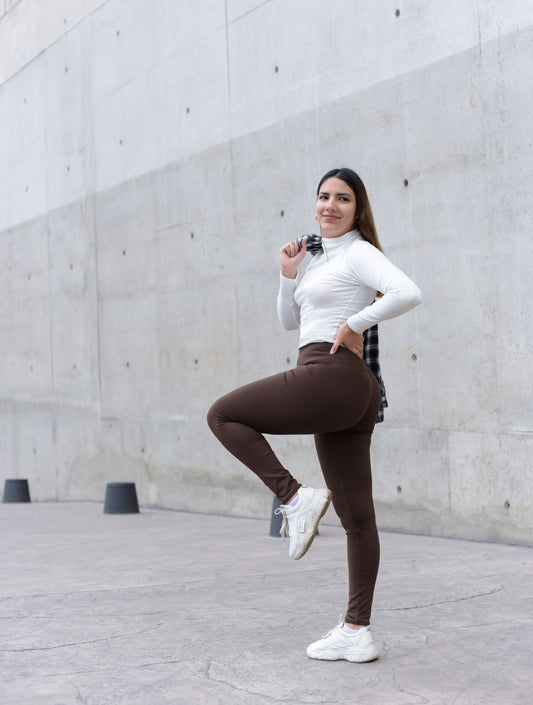 Legging Fajera Marrón