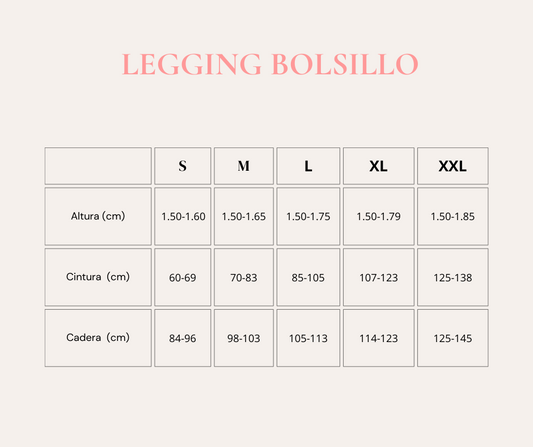 Legging bolsillo Plata